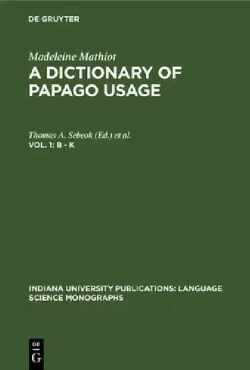 Cover of B - K