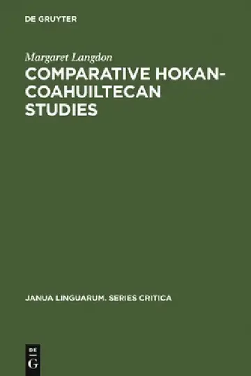 Cover of Comparative Hokan-Coahuiltecan Studies