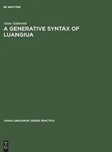 Cover of A Generative Syntax of Luangiua