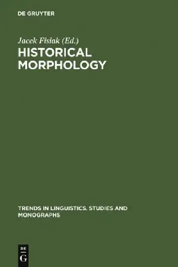 Cover of Historical Morphology