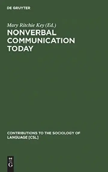 Cover of Nonverbal Communication Today