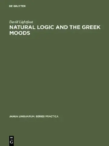 Cover of Natural Logic and the Greek Moods
