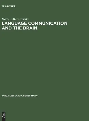 Cover of Language Communication and the Brain