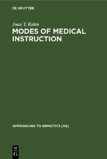 Cover of Modes of Medical Instruction