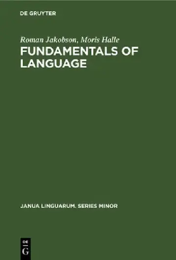Cover of Fundamentals of Language
