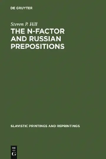 Cover of The N-Factor and Russian Prepositions