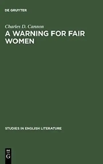 Cover of A Warning for Fair Women