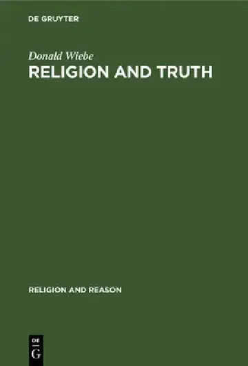 Cover of Religion and Truth