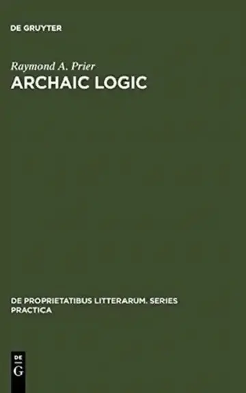 Cover of Archaic Logic
