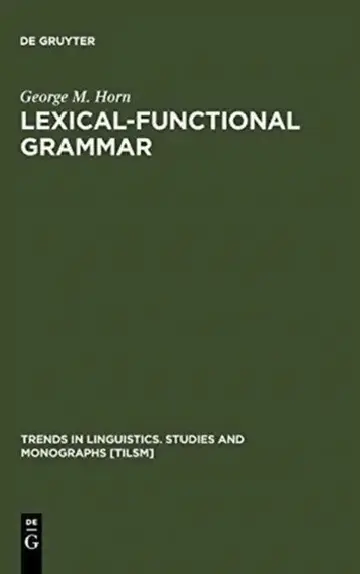 Cover of Lexical-Functional Grammar