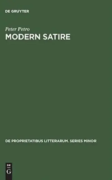 Cover of Modern Satire