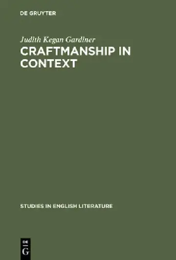 Cover of Craftmanship in Context