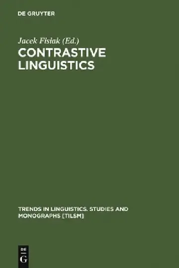 Cover of Contrastive Linguistics