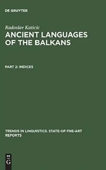 Cover of Indices