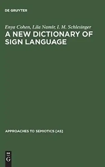 Cover of A New Dictionary of Sign Language