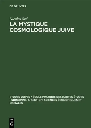Cover of La Mystique cosmologique juive
