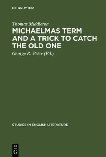 Cover of Michaelmas Term and a Trick to Catch the Old One