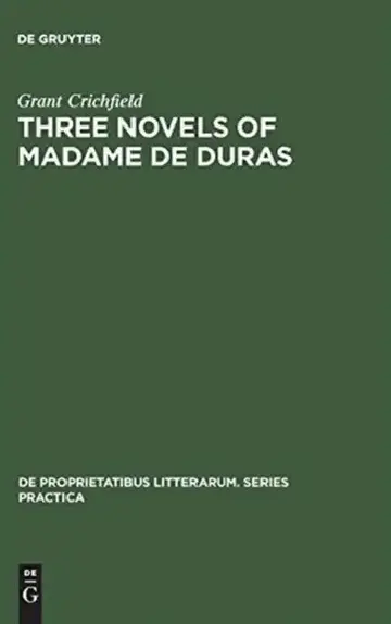 Cover of Three novels of Madame de Duras
