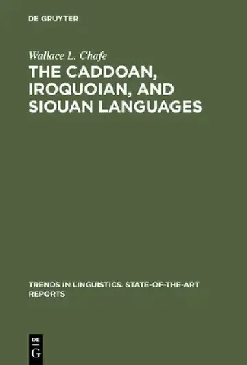 Cover of The Caddoan, Iroquoian, and Siouan Languages