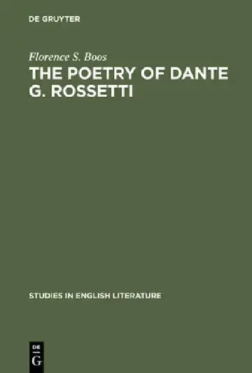 Cover of The Poetry of Dante G. Rossetti