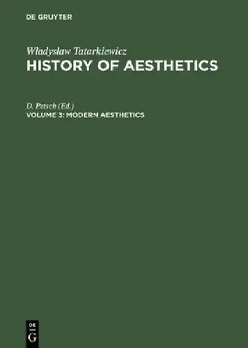 Cover of Modern Aesthetics