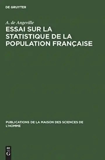 Cover of Essai sur la statistique de la population française