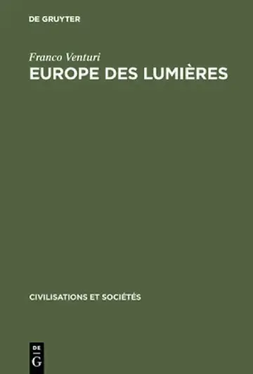 Cover of Europe Des Lumi'res