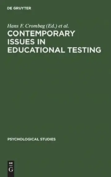 Cover of Contemporary Issues in Educational Testing