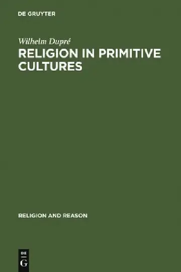 Cover of Religion in Primitive Cultures