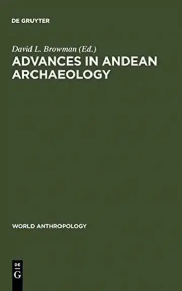 Cover of Advances in Andean Archaeology