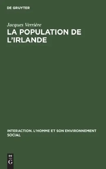 Cover of La Population de l'Irlande