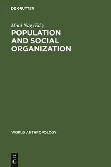 Cover of Population and Social Organization