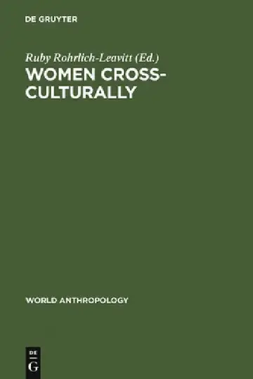 Cover of Women Cross-Culturally
