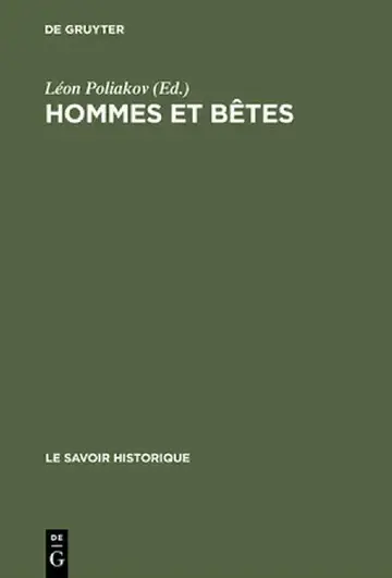 Cover of Hommes Et Bètes