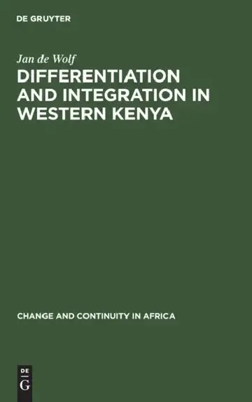 Cover of Differentiation and Integration in Western Kenya