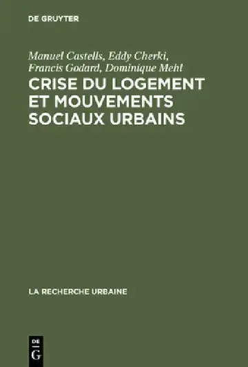 Cover of Crise du logement et mouvements sociaux urbains