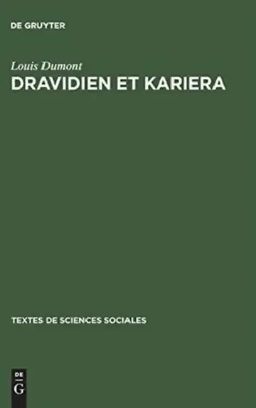 Cover of Dravidien et Kariera