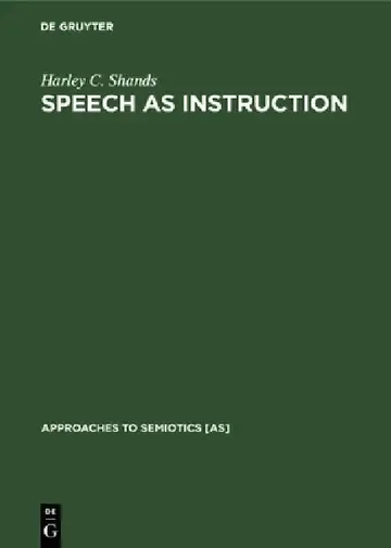 Cover of Speech as Instruction