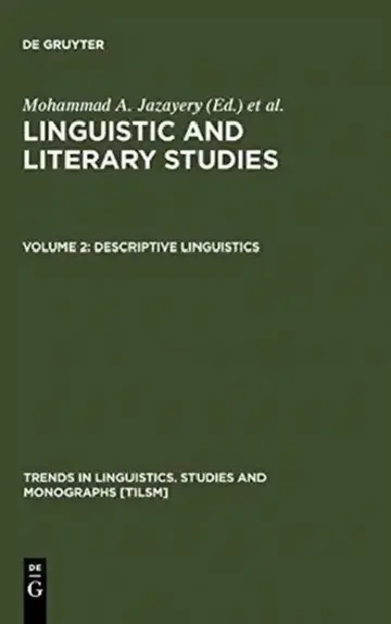 Cover of Descriptive Linguistics