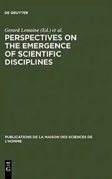 Cover of Perspectives on the Emergence of Scientific Disciplines