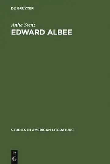 Cover of Edward Albee