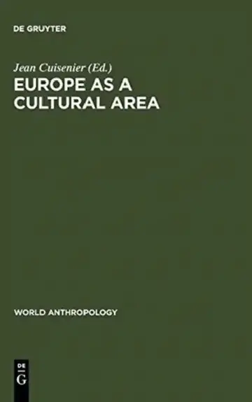 Cover of Europe as a Cultural Area