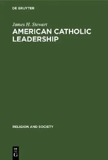 Cover of American Catholic Leadership