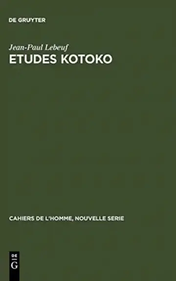 Cover of Etudes kotoko