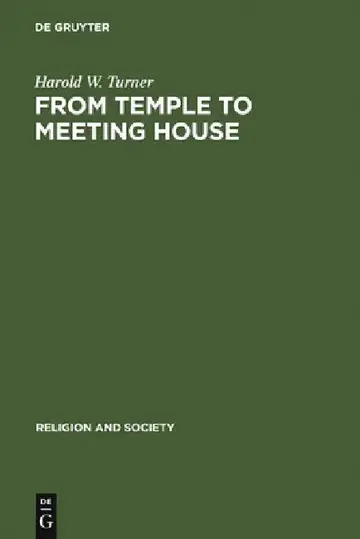 Cover of From Temple to Meeting House