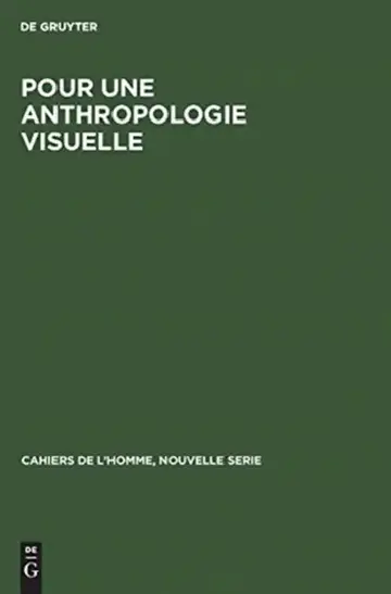 Cover of Pour une anthropologie visuelle