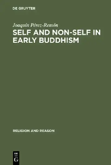 Cover of Self and Non-Self in Early Buddhism
