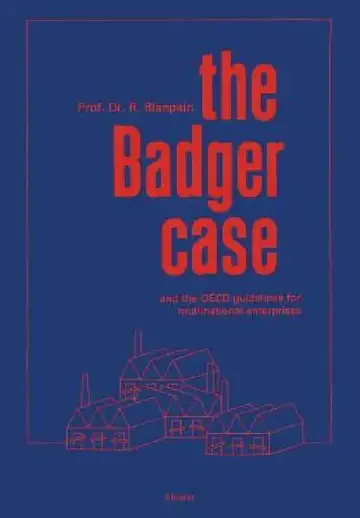 Cover of The Badger Case and the OECD Guidelines for Multinational Enterprises
