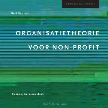 Cover of Organisatietheorie Voor Non-Profit