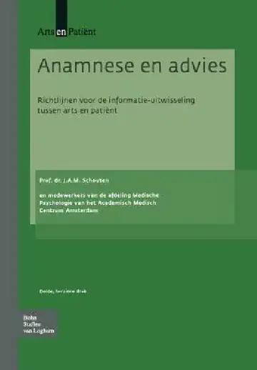Cover of Anamnese En Advies